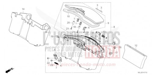 CENTER POCKET GL1800BDR de 2024